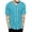 Turquoise/White, variant on Hat and Beyond Men's Active Baseball Button Down Jersey Sportswear