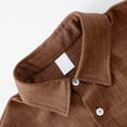 thumbnail image 4 of Men's Summer Beach Outfits 2 Piece Short Sleeve Button Down Shirts with Pocket and Shorts Vacation Sets for Men Coffee, 4 of 8