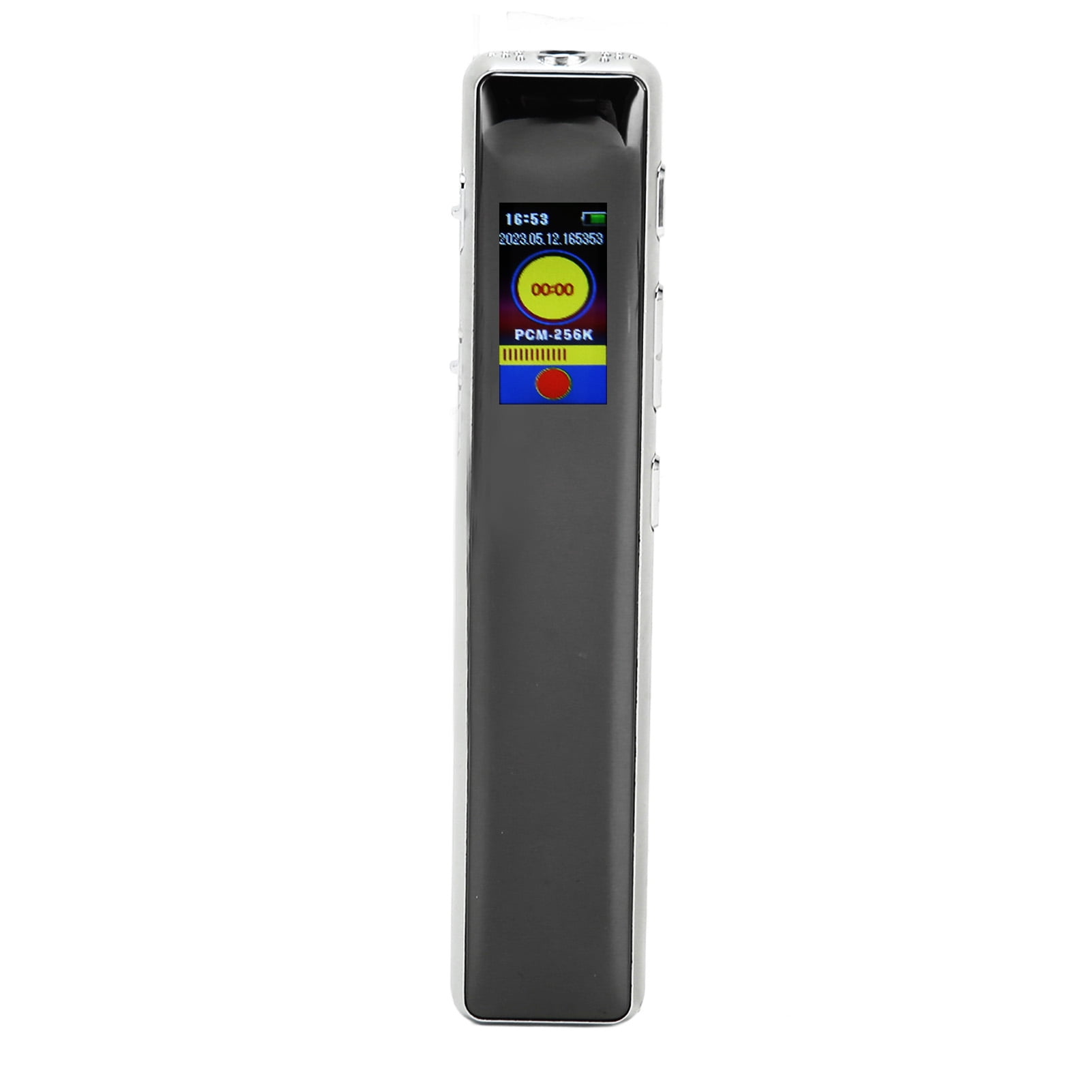 Small Recorder Voice Activated HD Noise Reduction Timing Portable Recording Device with MP3 Playback Electronic Book 16GB