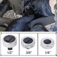 thumbnail image 6 of Ratchet Socket Wrench Mini Whole Steel Gear Drive Finger Ratchet-1/4In, 6 of 6
