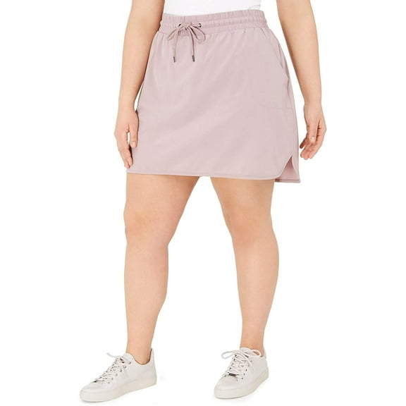 Ideology Womens Drawstring Skirt Size 1X