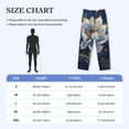 thumbnail image 5 of Fotbe Blue Golden Dream Lotus Men's Pajama Pants,Sleepwear Pants,Pj Bottoms Drawstring And Pockets-Large, 5 of 7