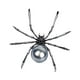 thumbnail image 3 of 6x Pendientes De Araña De Halloween Decoración De Orejas Pendientes De Botón Diseño Retro Puño De Oreja De Terror, 3 of 8