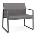 thumbnail image 1 of Gansett Reception Waiting Bariatric Chair / Charcoal Steel / Light Gray, 1 of 5