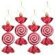 thumbnail image 1 of GOOHOCHY 4 adornos navideños de dulces con cuerdas colgantes para fiestas de Navidad., 1 of 7