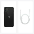 Straight Talk Apple iPhone 11, 64GB, Black Prepaid Smartphone [Locked
