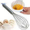 thumbnail image 2 of [EMOBOY] Batidora De Huevos De 8/10/12 Pulgadas Multifuncional De Mezcla Rápida De Globos De Acero Inoxidable Batidor Utensilios De Cocina, 2 of 4