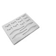 thumbnail image 2 of Moldes flexibles de silicona para chocolate para repostería: set de 6 piezas para caramelos, decoración de tartas, fondant y cubitos de hielo, 2 of 8