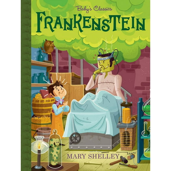 Baby's Classics Frankenstein, (Board Book)