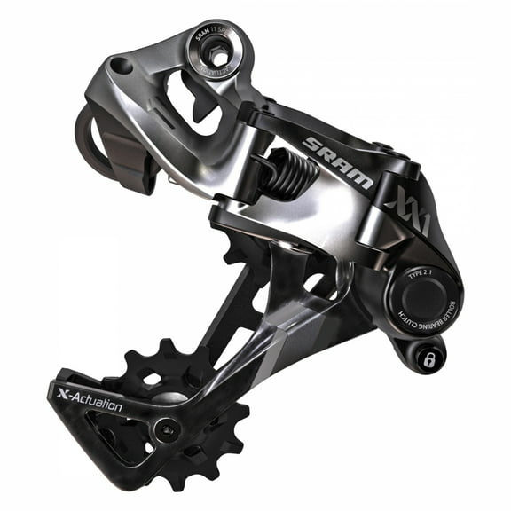 SRAM XX1 Rear Derailleur - 11 Speed, Medium Cage, Black