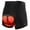 Black & Red, variant on Men Bike Underwear 3D Padded MTB Cycle Biking Underwear Shorts