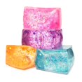 thumbnail image 4 of Juguetes antiestrés Glow Fever, 4 piezas, cubos de hielo con brillantina, 4 of 6