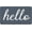 Grey Hello, variant on Hello Door Mat Welcome Mats Indoor Outdoor,Rubber Non Slip 30"x17"Durable Floor Mat Non Slip Rug Ultra Absorb Mud Easy Clean Front Doormat for Entryway,Patio,Kitchen and Living Room