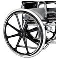thumbnail image 2 of Silla Ruedas Suprema Respaldo Abatible Cromada S400 Handy HANDY S400, 2 of 2
