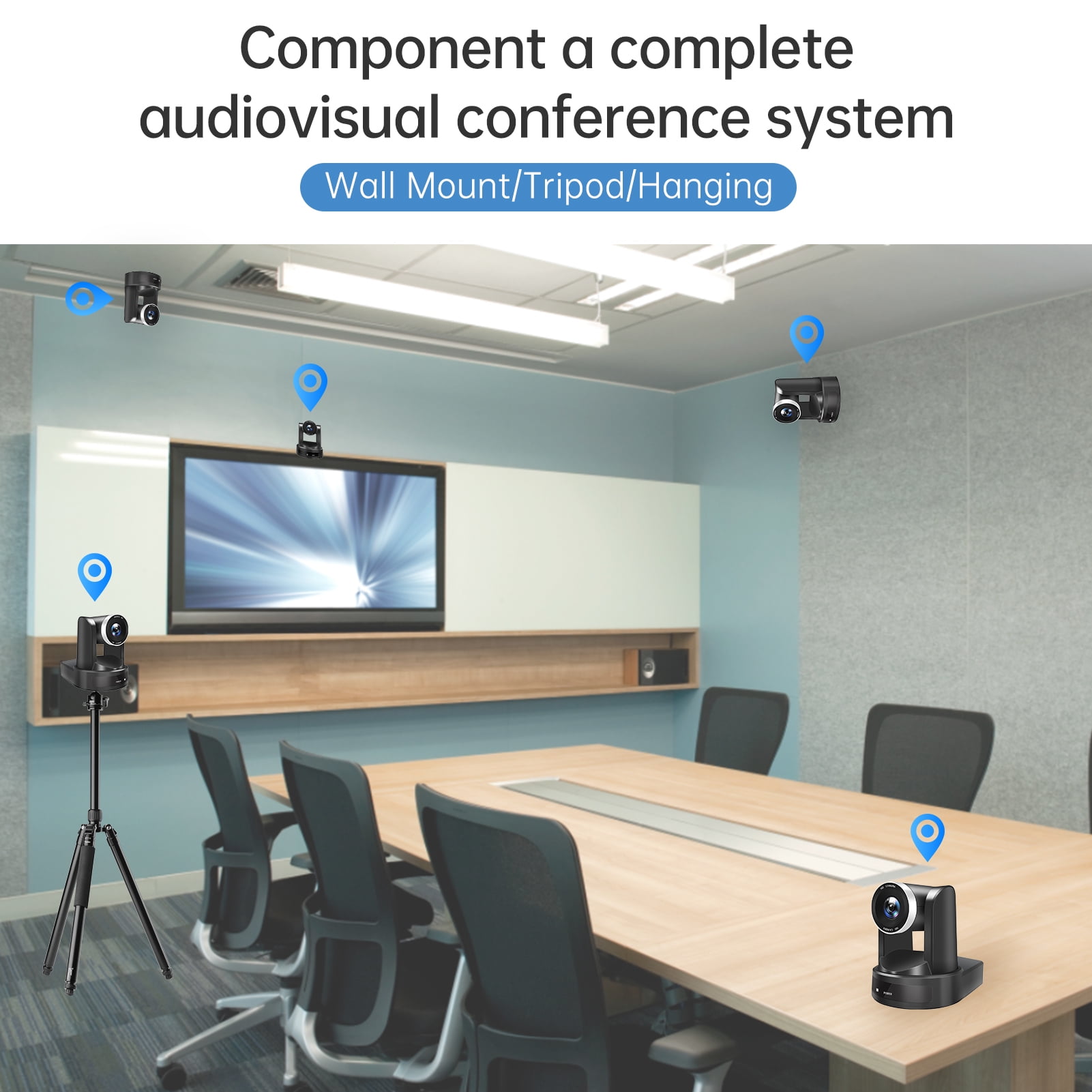 Video Conference Room Ptz Pro Camera Video Conferencing System