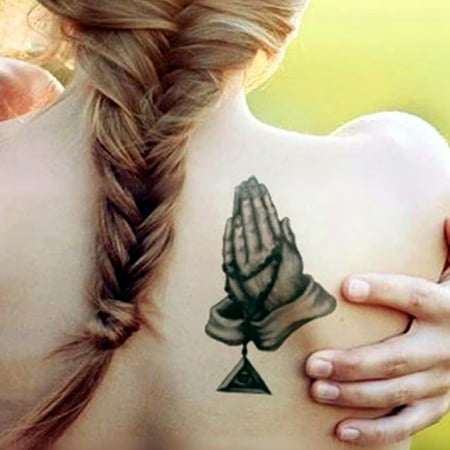 Buddha Hands Arm Leg Waterproof Temporary Removable Tattoo Body Arm tattoo Art
