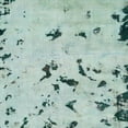 thumbnail image 1 of Ahgly Company Machine Washable Indoor Square Abstract Magic Mint Green Area Rugs, 8' Square, 1 of 7