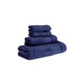 thumbnail image 4 of HALLEY Bath Towels 4-Piece Set - 100% Turkish Cotton Ultra Soft, Absorbent Bathroom Towels - Set Includes 1 Bath Towel, 1 Hand Towel, 2 Washcloths - Luxury Quality, Machine Washable - Night Blue, 4 of 4
