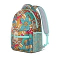 thumbnail image 2 of Artistic Geometric Student Backpack - Waterproof & Lightweight with Breathable Mesh Straps, 2 of 5
