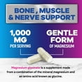 thumbnail image 3 of Magnesium Glycinate 1000mg - Pure & Chelated for High Absorption - Supports Muscle, Nerve, Bone & Heart Health - Best Magnesium Supplement for Gentle Sleep Support, Vegan, Bottled USA - 240 Capsules, 3 of 9