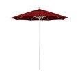 thumbnail image 1 of California Umbrella Venture 7.5' Silver Market Umbrella in Red, 1 of 4