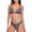 Brown Leopard, variant on Attraco Women Sexy Bathing Suits Two Piece Leopard Print High Cut Triangle Bikini Swimsuit