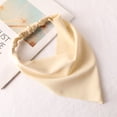 thumbnail image 2 of Yoyauz Slippery Ski Spinning Elastic Triangle Bandana Headscarf Headscarf Headscarf Headscarf Ladies Girls Teen, Multiple Colors, 2 of 7