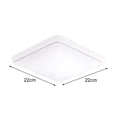 thumbnail image 6 of Sunjoy Tech LED Ceiling Lamp High Brightness Non Glaring Eye Simple Style Easy Installation Modern Square LED Ceiling Light Lighting Fixture Bedroom Supplies, 6 of 8