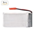 thumbnail image 3 of ENGPOW 3.7V 1200mAh Rechargeable LiPo Battery with JST Plug RC Accessory Part (3pcs), 3 of 10