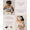 thumbnail image 3 of Kindred Bravely Sublime Pumping Bra Hands Free, Adjustable Pumping & Nursing Bra with EasyClip for all Breast Pumps (Beige, Small), 3 of 4