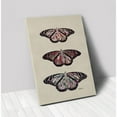 thumbnail image 3 of 36" x 24" Butterflies Matte Canvas by Amrita Sen in Multi-Color, 3 of 5