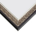 thumbnail image 4 of Craig Frames Furio, 13x19 inch Silver and Black Picture Frame Matted for a 9x13 Photo, 4 of 5