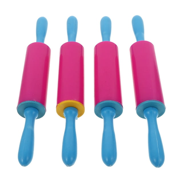 Miangastore 4Pcs Compact Polymer Clay Tools for Rubbing and Pressing Clay Family Use