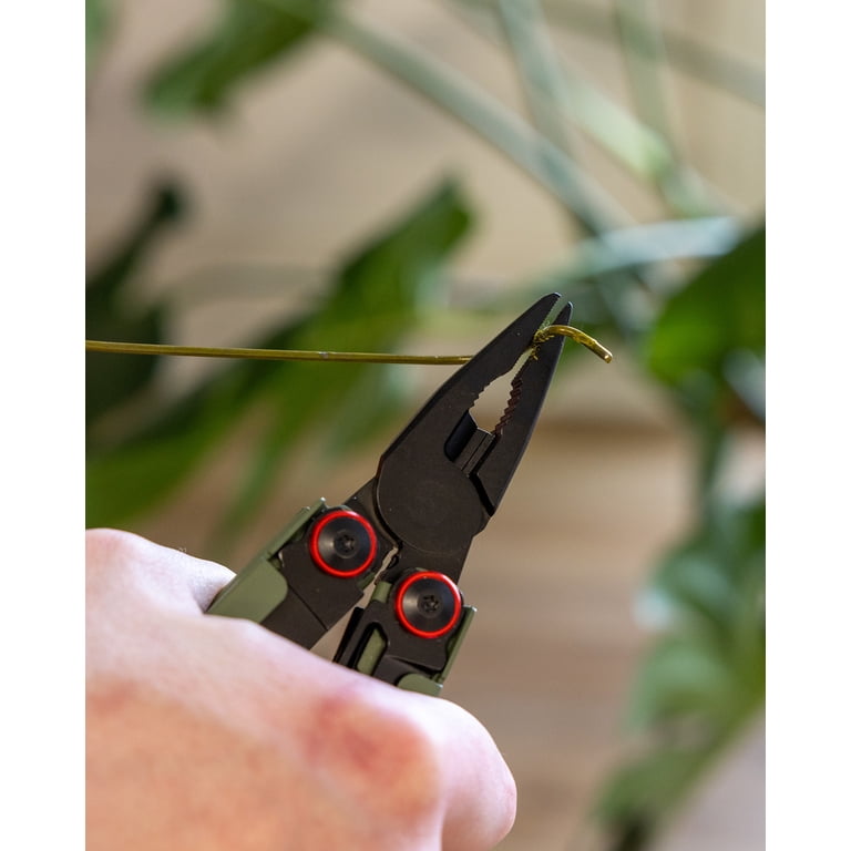 Swiss Tech 17 in 1 Multitool Knife with AUS 8 Steel Blade Scissors