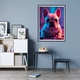 thumbnail image 7 of Diamond Art Kit for Adults, French Bulldog Neon Portrait Diamond Painting for Adults Beginners, 5D DIY Diamond Art Painting Kits, Colorful Diamond Painting Craft for Home Decor 12x16, 7 of 7