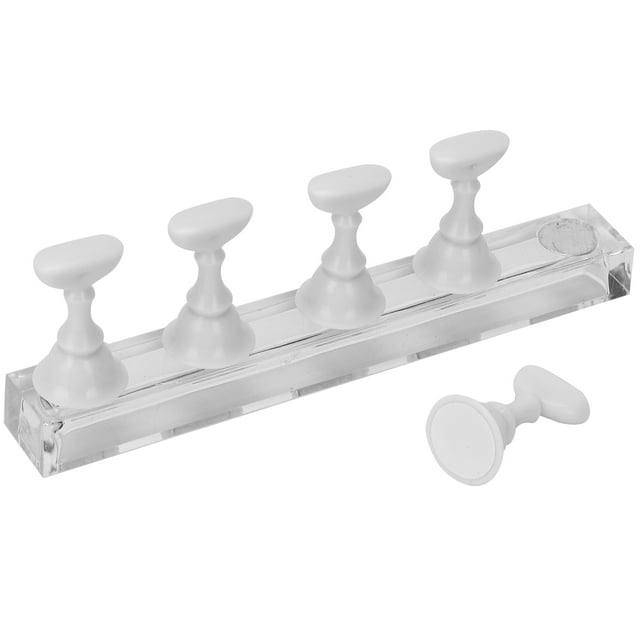 Soporte Para Uñas Para Pintar Uñas, Soporte Para Práctica De Exhibición De Arte De Uñas, Soporte Para Uñas, Soporte Para Uñas Para Prensas, Soporte Magnético Para Puntas De
