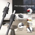 thumbnail image 2 of 3X Cable de Extensión de CC A CC para Mini, Cable Impermeable para Cable de Alimentación de CC Mini de 2 Metros/6,56 Pies, 2 of 5