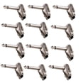 thumbnail image 1 of 12Pcs Right Angle 6.35 mm 1/4 Inch Mono Jack Plugs for Guitar Audio Cable, 1 of 7