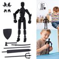 thumbnail image 1 of Robot Mechanical Toys Multi-Articular Figuras Mannequin Toy 3D impreso 20 cm múltiple para la escritorio, 1 of 9