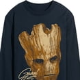 thumbnail image 3 of Marvel Guardians of the Galaxy - Groot Face Oversized - Men's Long Sleeve Graphic T-Shirt, 3 of 5