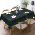 thumbnail image 2 of Rectangle Table Cloth, Gordon Clan Tartan Plaid Resistant Washable Tablecloth Decorative Table Cover for Dining, Indoor and Outdoor, 2 of 6