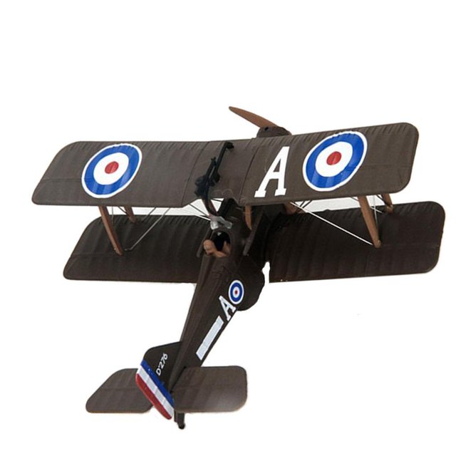 Vogacara 1/72 WWI SE 5a, modelo de caza de doble ala, modelos militares fundidos a presión Aviones de radiocontrol