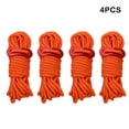 thumbnail image 4 of Yuarrent Cordón para tienda de campaña 4X, cuerda reflectante, cuerda de viento, solidez de carga, mano de obra fina, suministros de Camping Ropa Deportiva, Zapatos Naranja, 4 of 6