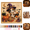 D#078, variant on Spooky Cute Halloween Ghost Pearl Art DIY Kit, 3D diamond art kits for adults beginner, Crescent Moon Bat Witch Cat, All-Inclusive Craft Set Halloween Decor Handmade Gifts D