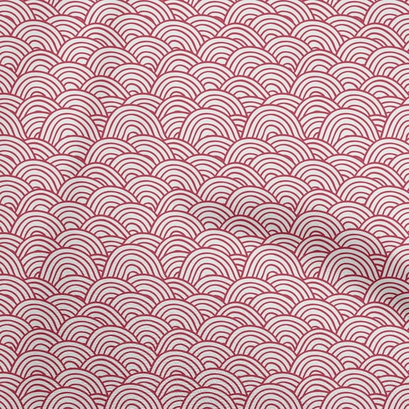 oneOone Viscose Jersey Pink Fabric Asian Traditional Japanese Sewing Fabric By The Yard Printed Diy Clothing Sewing Supplies 60 Inch Wide