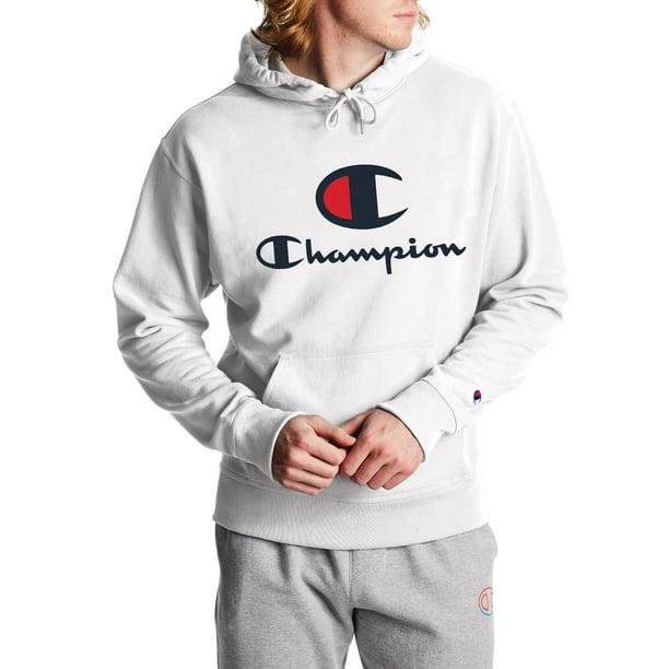 men's champion powerblend graphic sweatshirt