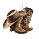 thumbnail image 3 of 6x Colgante para Espejo Retrovisor de Coche, Sombrero de Vaquero, Bota, Regalo Ornamental Colgante, Adornos Decorativos Occidentales para El Hogar Y E 4 piezas, 3 of 8