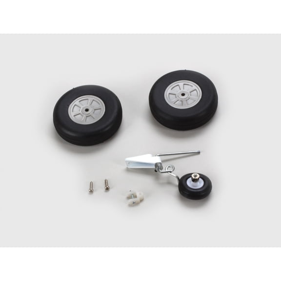 Hangar 9 Wheel with Tailwheel Set Christen Eagle II 90 ARF HAN501014 Replacement Airplane Parts