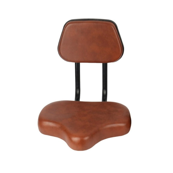 yotijar Seat Saddle Bike Seat Cushion Wide for Cycling Mountain Bikes Riding Light Brown