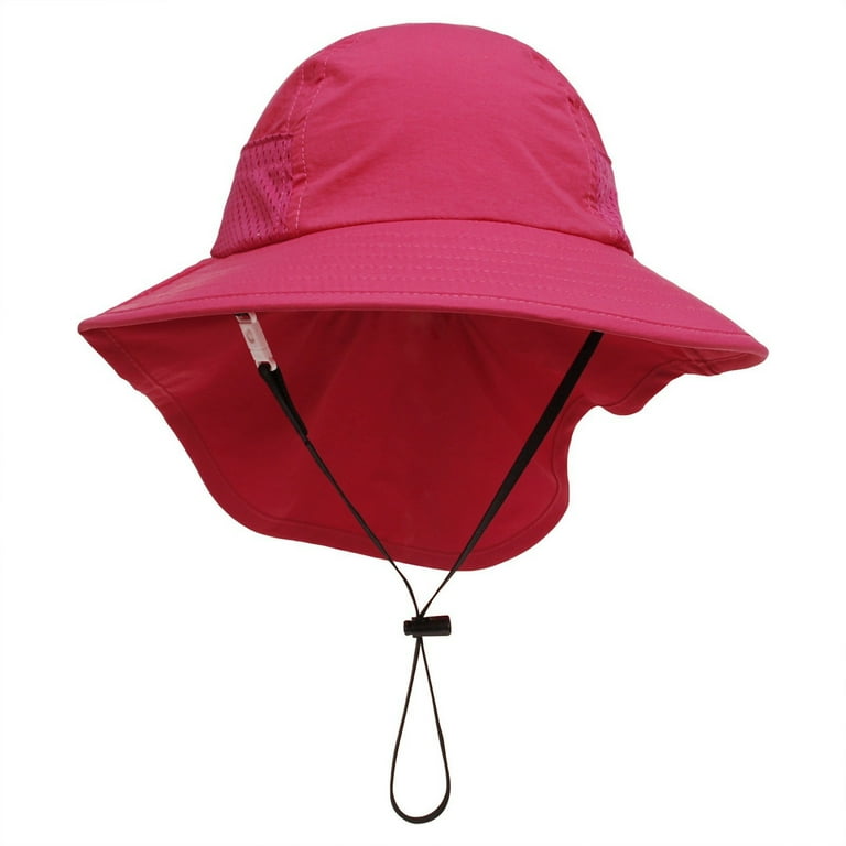 EHQJNJ Toddler Winter Hat with Neck Cover Kid's Sun Hat Wide Brim